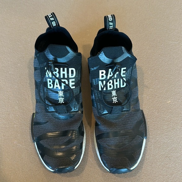 adidas gazelle silver green womens adidas NMD TS1 Bape x Neighborhood – LUHO main image 0